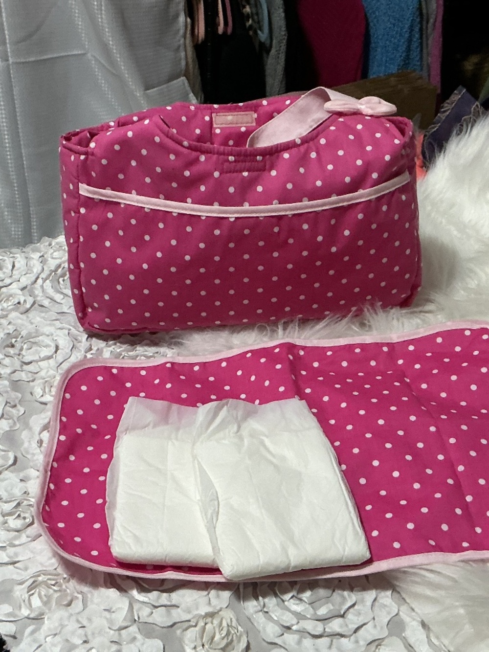 Ashton Drake doll diaper bag